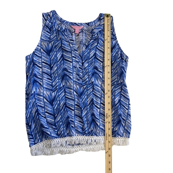 Lilly Pulitzer Blue Kipper Tank Top Size XS‎ - Picture 5 of 7